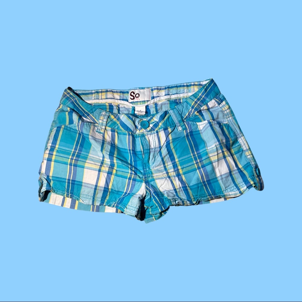 Multi colored shorts by SO size 7